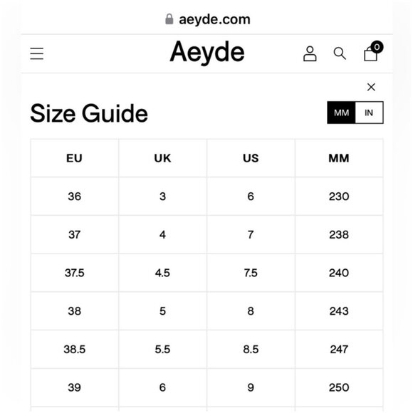 Aeyde Martha Pointed Toe Flats in Creamy  Size EU 36 / US 6 - Picture 13 of 13